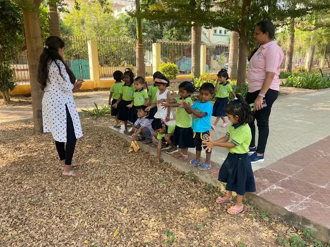 Art and craft activities at preschool